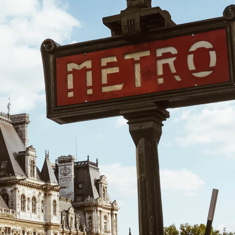 Métro à Paris