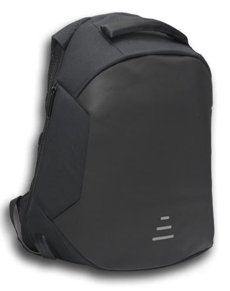 Sac à dos antivol Basics avec port USB intégré et tissu anti-coupure résistant à l'eau – 15 litres compatible bagage cabine