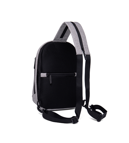 Sacoche bandoulière antivol Mini Premium 11 litres avec port USB, prise jack, compartiment antichoc et tissu Oxford résistant à l'eau – vue 7