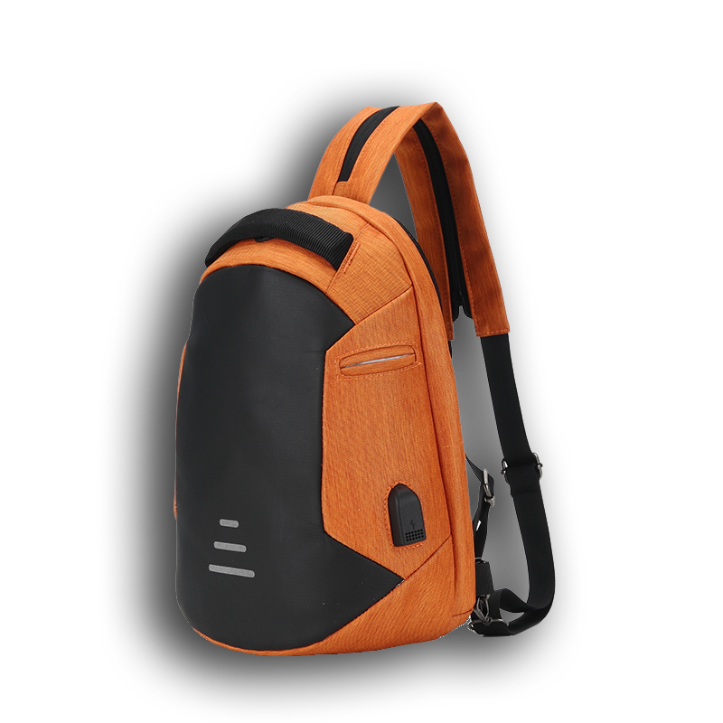 Sacoche bandoulière antivol Basics 5 litres avec port USB intégré, tissu anti-coupure et imperméable – bretelle ajustable – vue 8